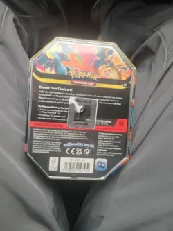 Pokemon TCG Mega Charizard Y ex Tin – Factory Sealed ✨ - Image 2