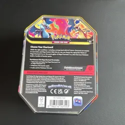 Pokemon Mega Charizard Y Ex Collection EMPTY Tin - Image 3