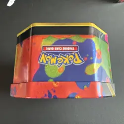 Pokemon Mega Charizard Y Ex Collection EMPTY Tin - Image 5