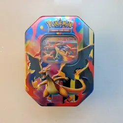 Pokemon TCG | Mega Charizard Tin | Mega Charizard Y ex | Brand New Sealed - Image 1