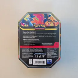 Pokemon TCG | Mega Charizard Tin | Mega Charizard Y ex | Brand New Sealed - Image 2