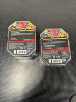 Pokemon TCG: Mega Charizard Tin - Mega Charizard Y Ex. New & Factory Sealed X2 - Image 4