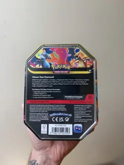 Pokemon TCG: Mega Charizard Tin - Mega Charizard Y ex ✅NEW SEALED✅ - Image 3