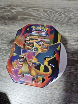 Pokemon Trading Card Game (TCG): Mega Charizard Y Ex Tin - Brand New & Sealed - Image 1