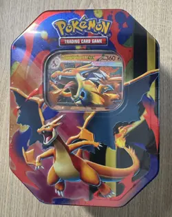 Pokemon TCG: Mega Charizard Y Tin - Brand New & Sealed - Image 1