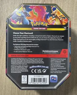 Pokemon TCG: Mega Charizard Y Tin - Brand New & Sealed - Image 2