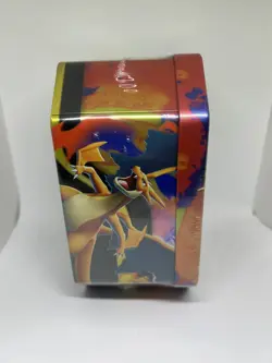 Pokemon TCG Mega Charizard Y Ex Tin Sealed Brand New ( x4 Booster packs inside) - Image 2