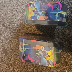Pokemon TCG: Mega Charizard ex Tin x 2 (One of each X + Y) - New & Sealed - Image 5