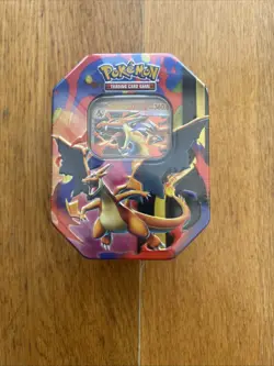 Pokemon TCG Mega Charizard Y ex Tin - Brand New & Sealed - Image 1