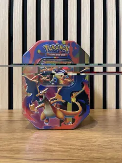 Pokemon TCG: Mega Charizard Tin - Mega Charizard Y Ex Sealed - Image 2
