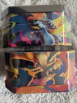 Pokemon TCG: Mega Charizard ex Tin x 2 (One of each X + Y) - New & Sealed - Image 3