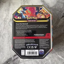 Pokemon - Mega Charizard Y ex Tin Sealed Rare Collectable Brand New Rare - Image 2