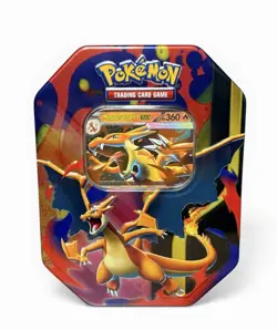 Pokemon TCG: Mega Charizard Tin - Charizard Y Ex Sealed - Image 1
