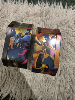 Pokemon TCG: Pair of Mega Charizard ex Tin (One of each X + Y) -New and Sealed - Image 3