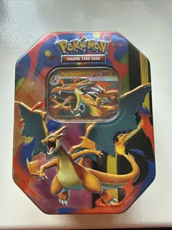 Pokemon TCG: Mega Charizard Y Tin - Brand New Sealed - Image 1