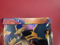 Pokemon Mega Charizard ex Y Tin Phantasmal Flames Mega Evolution small tear new - Image 2