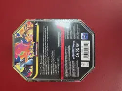 Pokemon Mega Charizard ex Y Tin Phantasmal Flames Mega Evolution small tear new - Image 3
