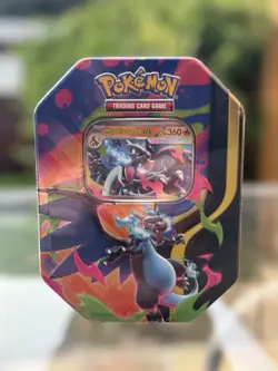 Pokemon TCG: Mega Charizard Ex X & Y Tin Assortment Sealed Tins X2 - Image 4