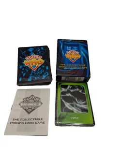 Doctor Who Collectable Trading Card Black Border Game 60 Card Starter Deck BBC - Image 1