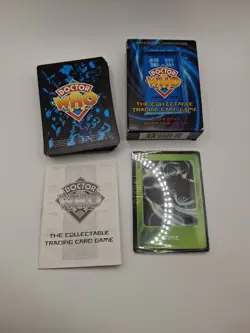 Doctor Who Collectable Trading Card Black Border Game 60 Card Starter Deck BBC - Image 2