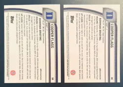 2each 2024-25 Bowman University Chrome Cooper Flagg 1st Prospect Chrome #16 - Image 2
