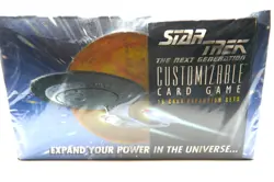 Star Trek: Next Generation - Customizable Card Game - Sealed Expansion Set Box - Image 1