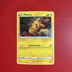 Pikachu - SWSH153 (Holiday Calendar) Holofoil SWSH: Sword & Shield Promo Cards - Image 1