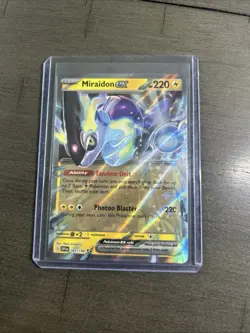 Miraidon ex Holo Shiny Pokemon TCG Card Scarlet Violet 081/198 - Image 4