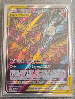 pokemon cards, rare, holographic, moltres & zapdos & articuno - Image 1