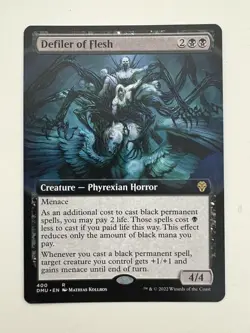 Defiler of Flesh Borderless MTG Magic the Gathering Card NM Near Mint DMU - Image 1