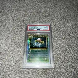 Pokemon TCG Ivysaur Legendary Collection Reverse Holo Card 47/110 PSA 8 NM MT - Image 1