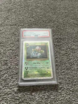 Pokemon TCG Ivysaur Legendary Collection Reverse Holo Card 47/110 PSA 8 NM MT - Image 4