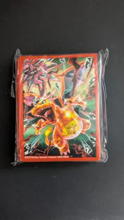 Pokemon Charizard EX Premium Collection - Card Sleeves x65 - New Sealed - Image 1