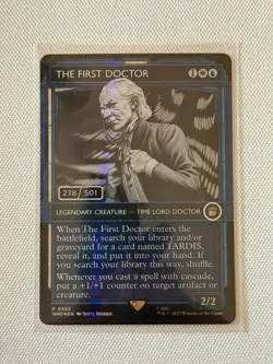 The First Doctor Showcase Serialized 278/501 Magic the Gathering - Image 1