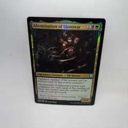 Abomination of Llanowar 265 Commander Legends Magic: The Gathering Foil LP - Image 1