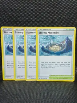 4x Stormy Mountains | 161/203 | Uncommon | Pokemon Evolving Skies | NM x4 - Image 1