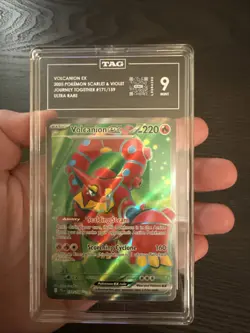 Volcanion EX 171/159 Ultra Rare 2025 Pokemon Journey Together TAG 9 Mint - Image 3