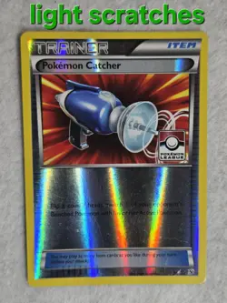 Pokemon TCG Pokemon Catcher 36/39 League Promo Kalos Starter Set LP Reverse Holo - Image 1