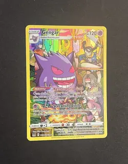 Pokemon Gengar TG06/TG30 Full Art Holo Rare Lost Origin Near Mint - Image 3