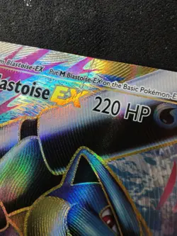 Pokemon Mega Blastoise EX 102/108 Evolutions Ultra Rare Full Art Holo 220 HP - Image 2