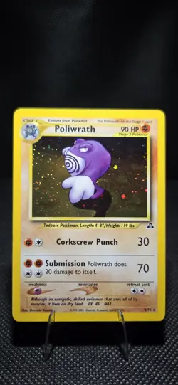 Pokemon - Poliwrath - 9/75 - Neo Discovery - Holo - Image 1