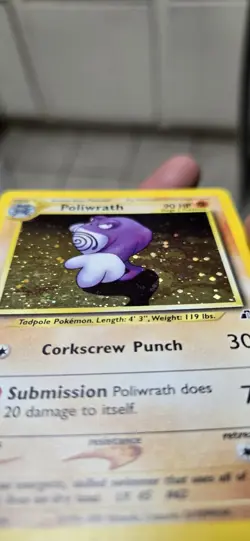 Pokemon - Poliwrath - 9/75 - Neo Discovery - Holo - Image 4