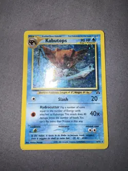 Pokemon Kabutops 6/75 Neo Discovery Holo - Image 1