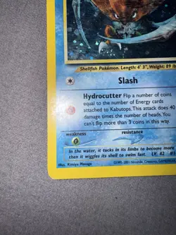 Pokemon Kabutops 6/75 Neo Discovery Holo - Image 5