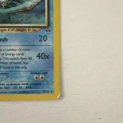 Pokemon TCG Neo Discovery Kabutops 25/75 Non Holo LP - Image 2