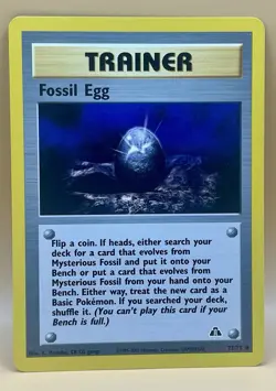 Fossil Egg 72/75 – Neo Discovery (Uncommon) - NM - WOTC Vintage 2001 Pokemon TCG - Image 1