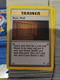 Pokemon Ruin Wall (74/75) Neo Discovery - Image 1