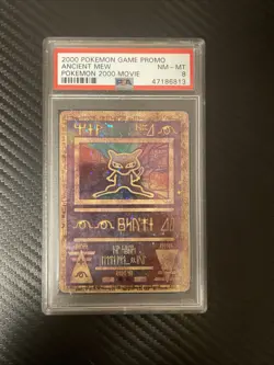 Pokemon TCG Ancient Mew PSA 8 - Image 1