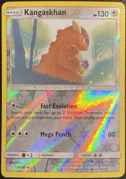 Kangaskhan Reverse Holo 163/236 Pokemon TCG XY Sun & Moon Unified Minds NM - Image 1