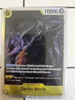 Gecko Moria - OP14-104 OP14-104 The Azure Sea's Seven Foil - Image 4